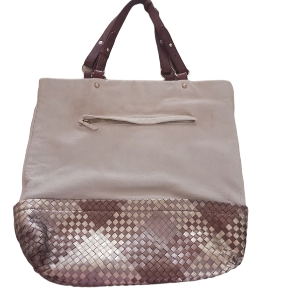 Elliott Lucca Ivory Leather Bag - Picture 7 of 10